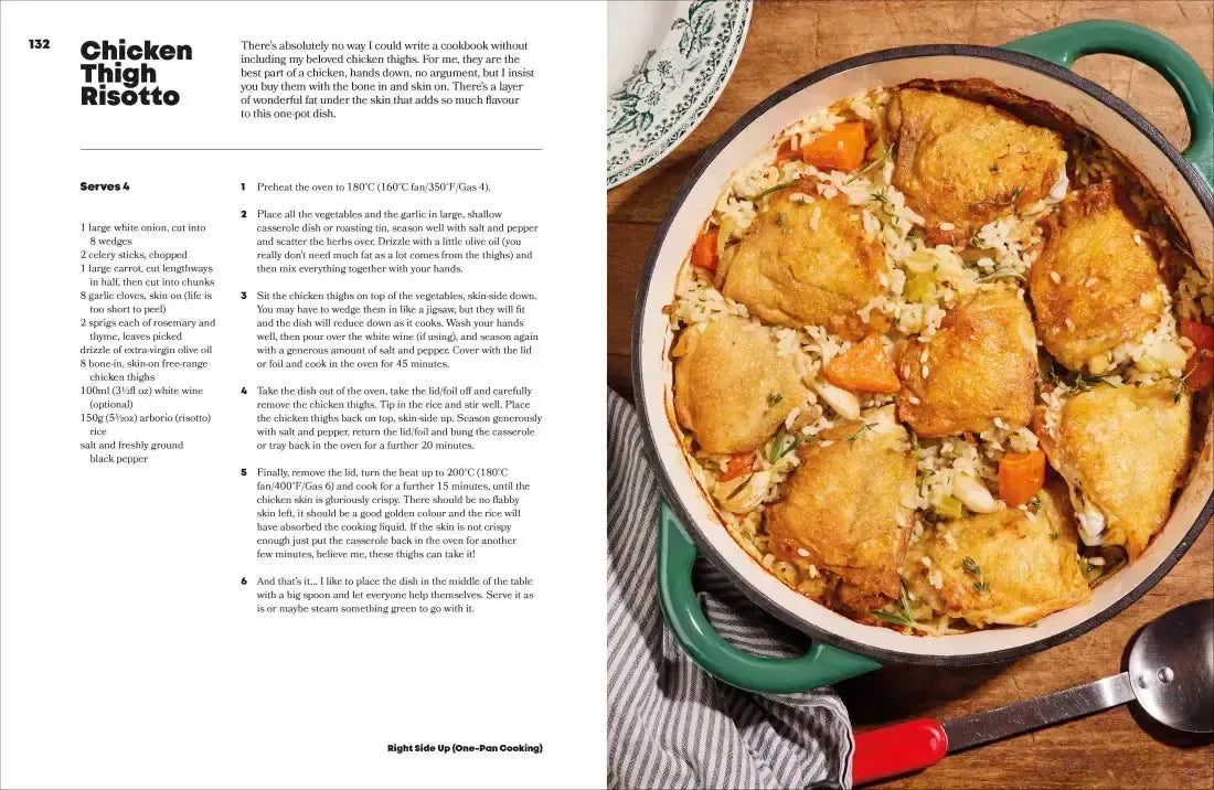 Upside Down Cooking US - Hardback