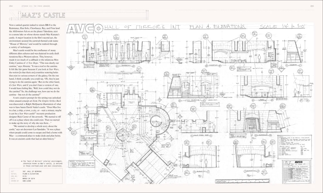 Star Wars The Blueprints US - Hardback