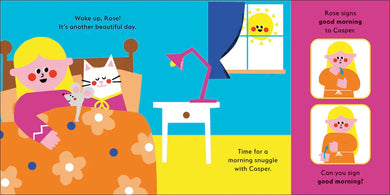 Rose Signs Good Morning! US - Board book