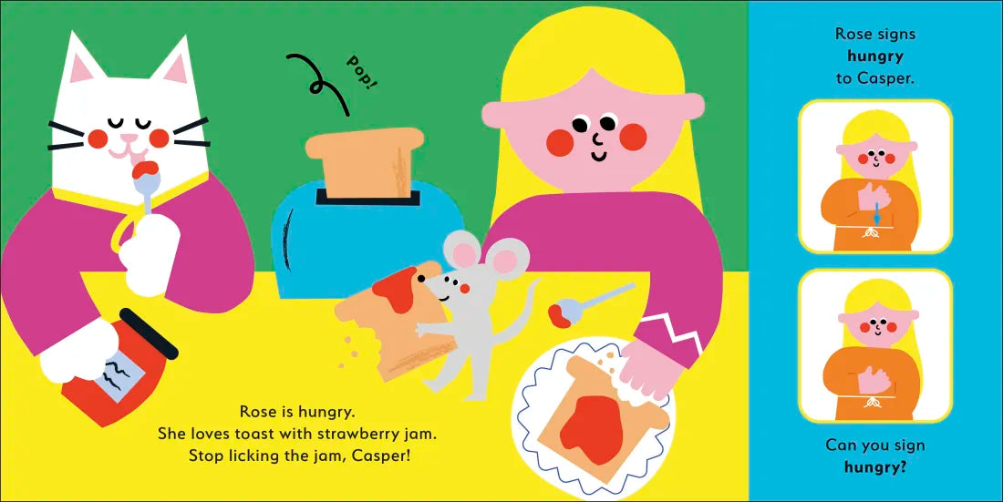 Rose Signs Good Morning! US - Board book