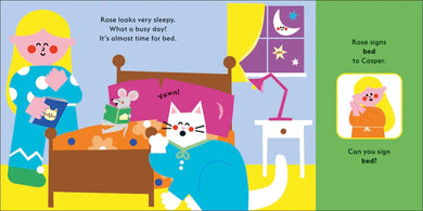 Rose Signs Good Night! US - Board book