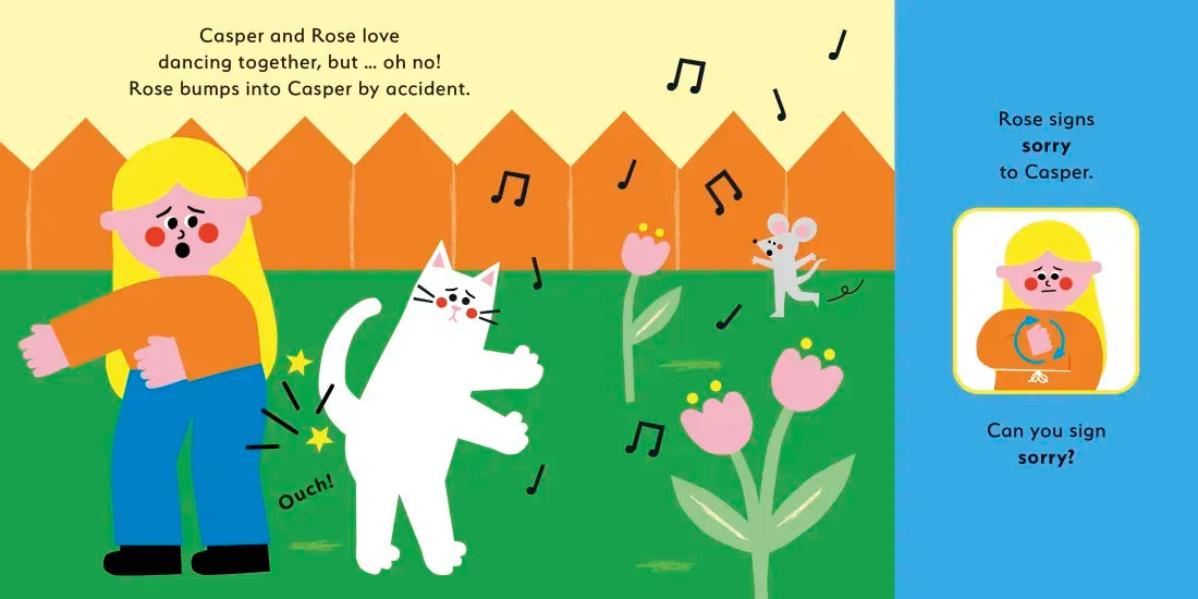 Rose Signs Please and Thank you US - Board book