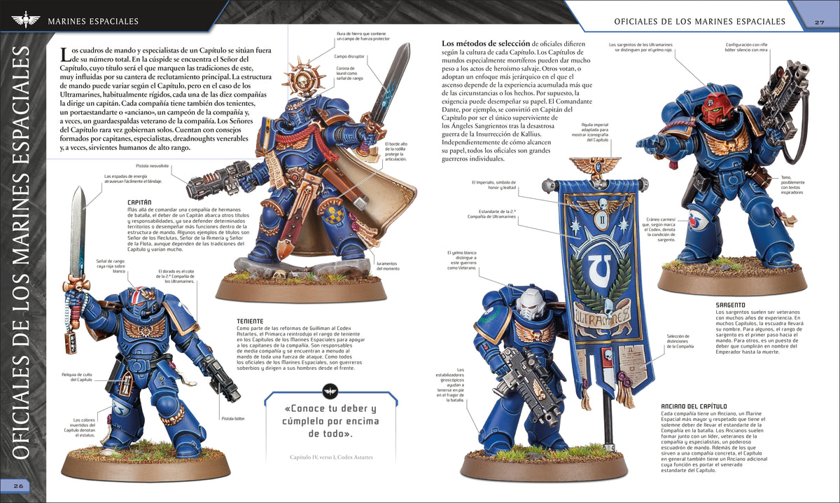 Warhammer 40,000 La guia visual definitiva (The Ultimate Guide) interior 1 (ISBN 9780593969731)
