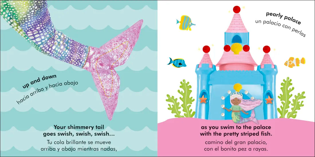 Bilingual Baby Touch and Feel Mermaid / La sirenita US - Board book