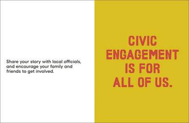 A Kids Book About Civic Engagement US - Hardback