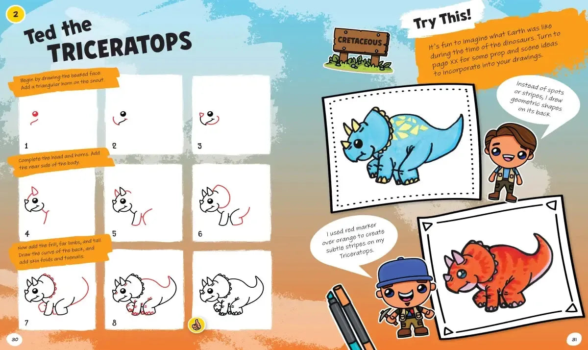 Draw with Art for Kids Hub Dinosaurs US - Paperback / softback