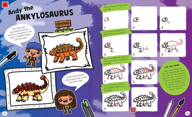Draw with Art for Kids Hub Dinosaurs US - Paperback / softback