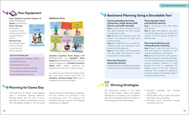 The Structured Literacy Playbook US - Paperback / softback
