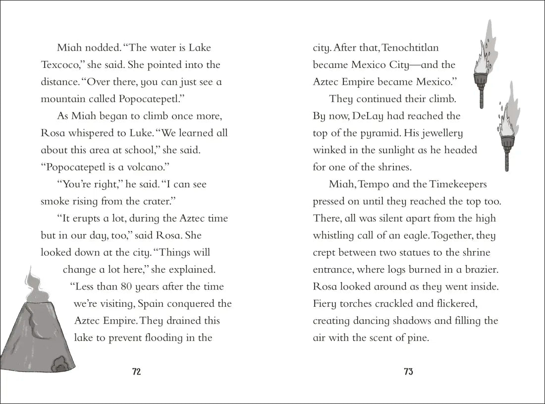 The Timekeepers: The Aztec Adventure US - Paperback / softback