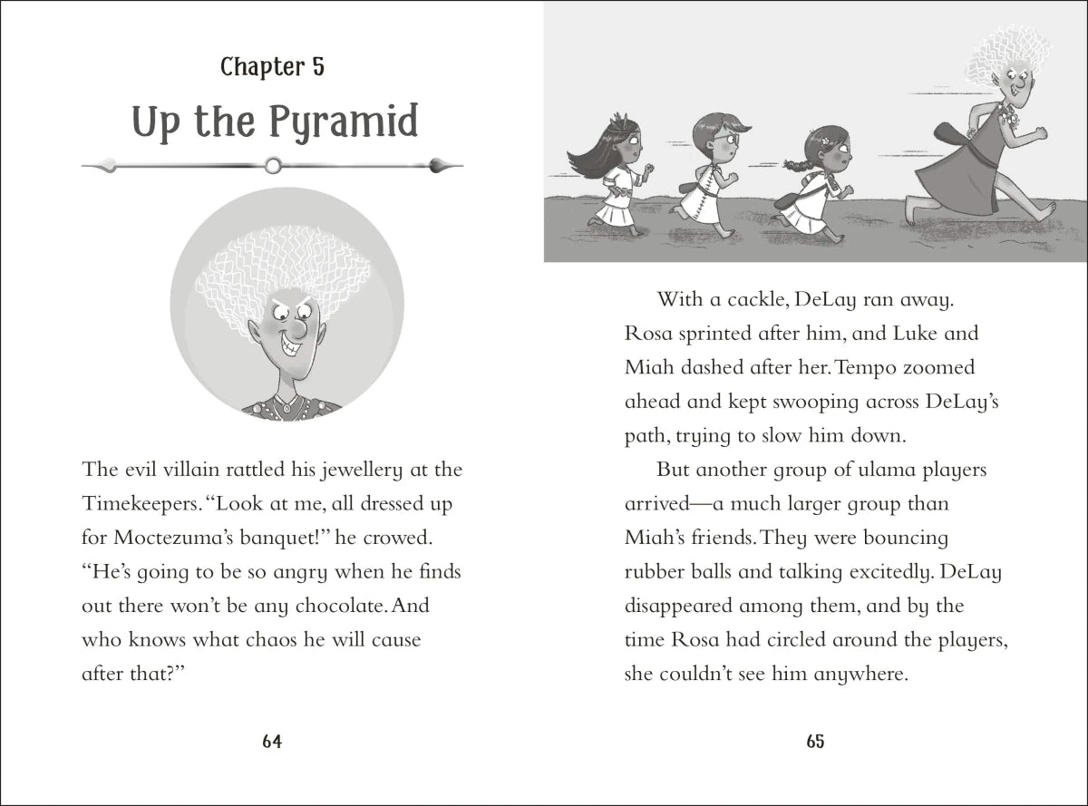 The Timekeepers: The Aztec Adventure US - Hardback