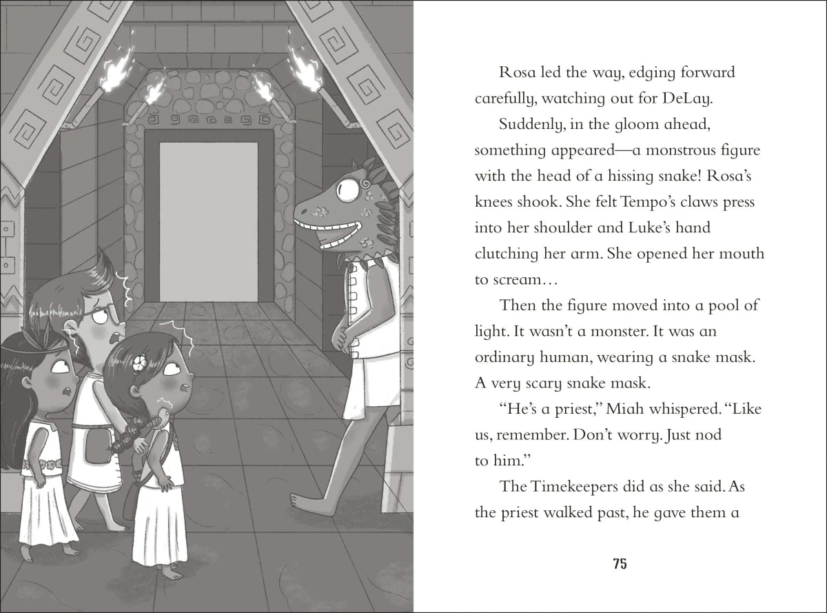 The Timekeepers: The Aztec Adventure US - Hardback