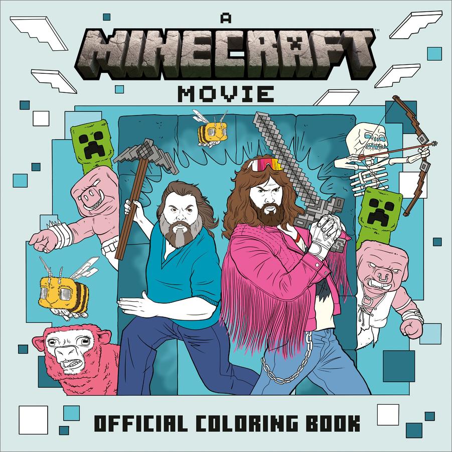 A Minecraft Movie Official Coloring Book-Lifestyle and Leisure-買書書 BuyBookBook