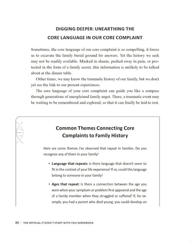 The Official It Didn't Start with You Workbook US - Paperback / softback
