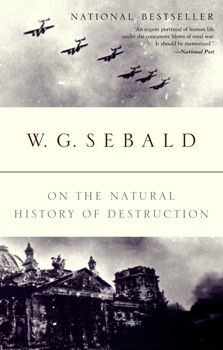 On The Natural History Of Destruction