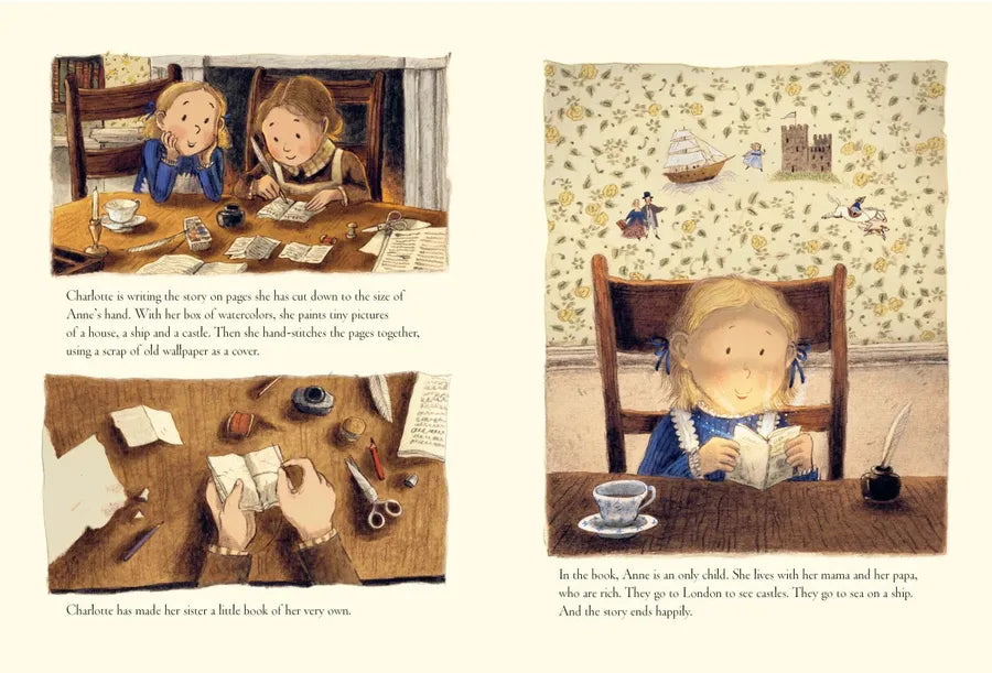 The Little Books of the Little Brontës CA - Hardback
