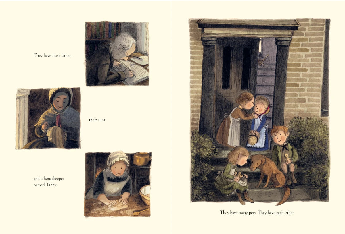 The Little Books of the Little Brontës CA - Hardback