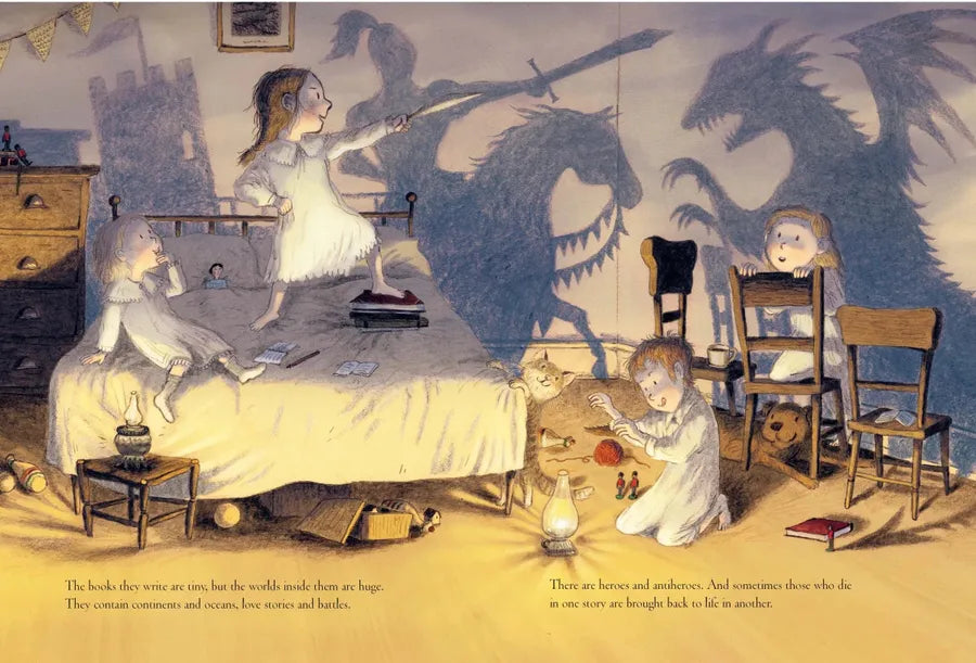 The Little Books of the Little Brontës CA - Hardback