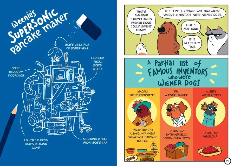 The Pancake Problem (Weenie Featuring Frank and Beans Book #2) CA - Hardback