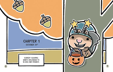 Scaredy Squirrel Scared Silly CA - Hardback