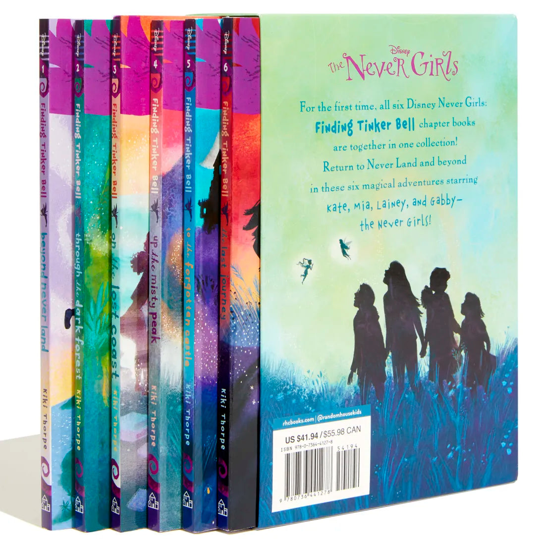 Finding Tinker Bell: Books #1-6 (Disney: The Never Girls) US - Multiple-component retail product, boxed