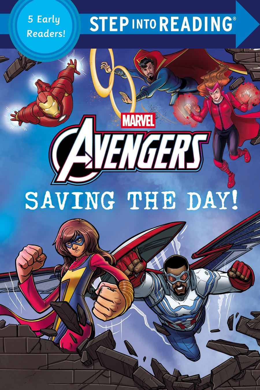 Saving the Day! (Marvel: Avengers)-Children’s / Teenage fiction: General and modern fiction-買書書 BuyBookBook