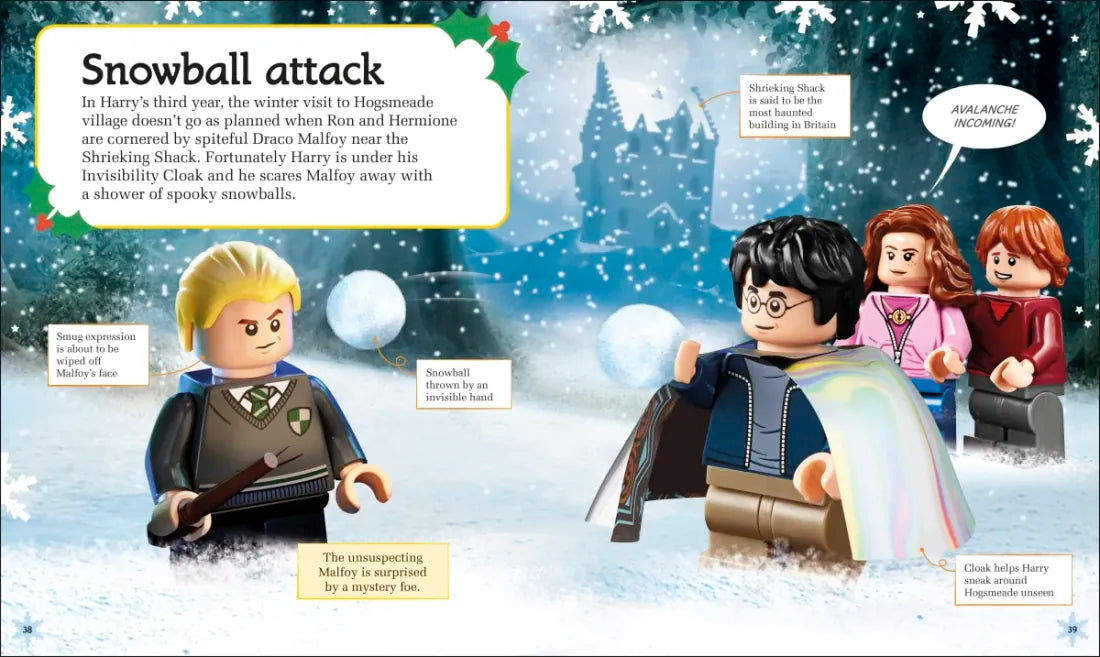 LEGO Harry Potter Holidays at Hogwarts US - Hardback