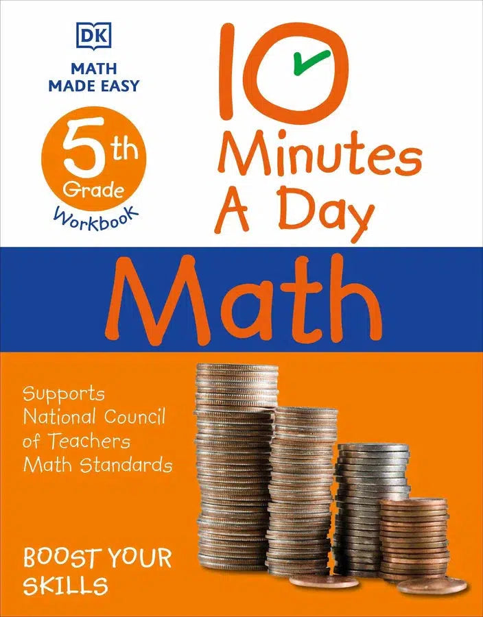 10 Minutes a Day Math, 5th Grade-Children’s / Teenage general interest: Science and technology-買書書 BuyBookBook