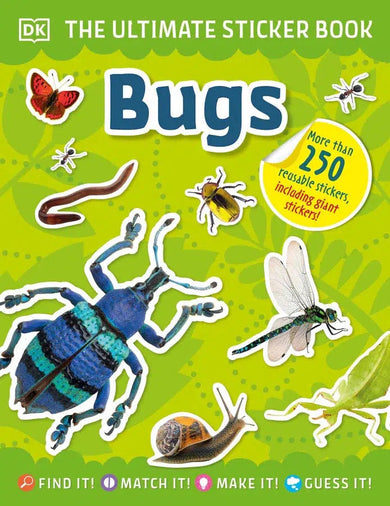 The Ultimate Sticker Book Bugs-Children’s / Teenage general interest: Nature and animals-買書書 BuyBookBook