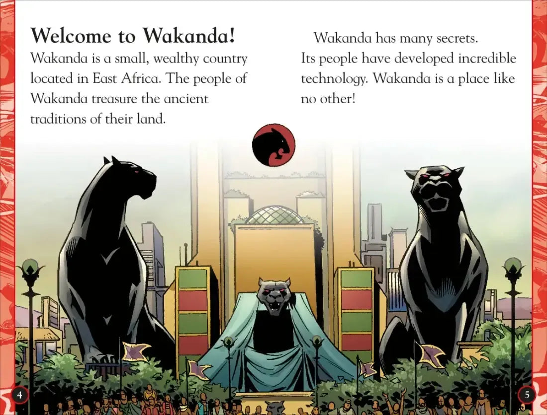 Marvel Black Panther Wakanda Forever! US - Paperback / softback