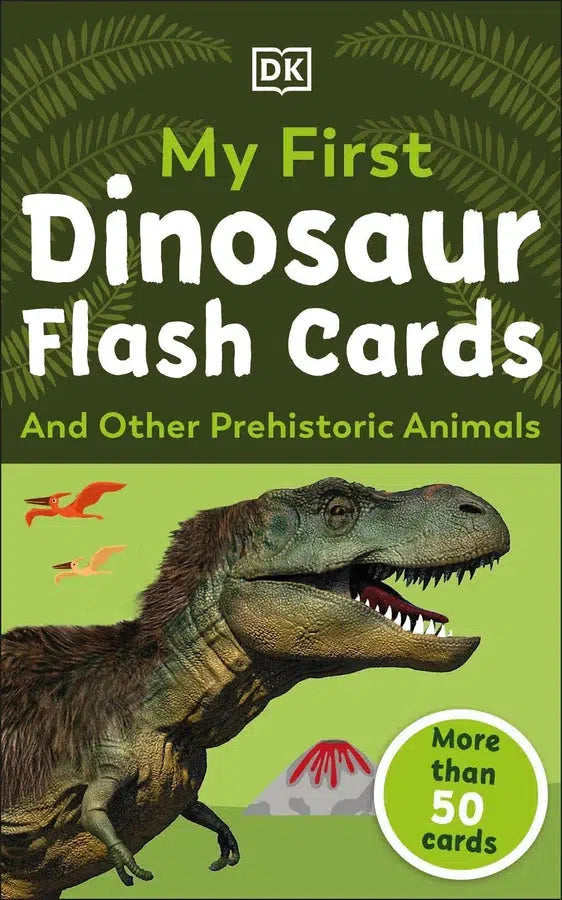 My First Dinosaur Flash Cards-Children’s interactive and activity books and kits-買書書 BuyBookBook