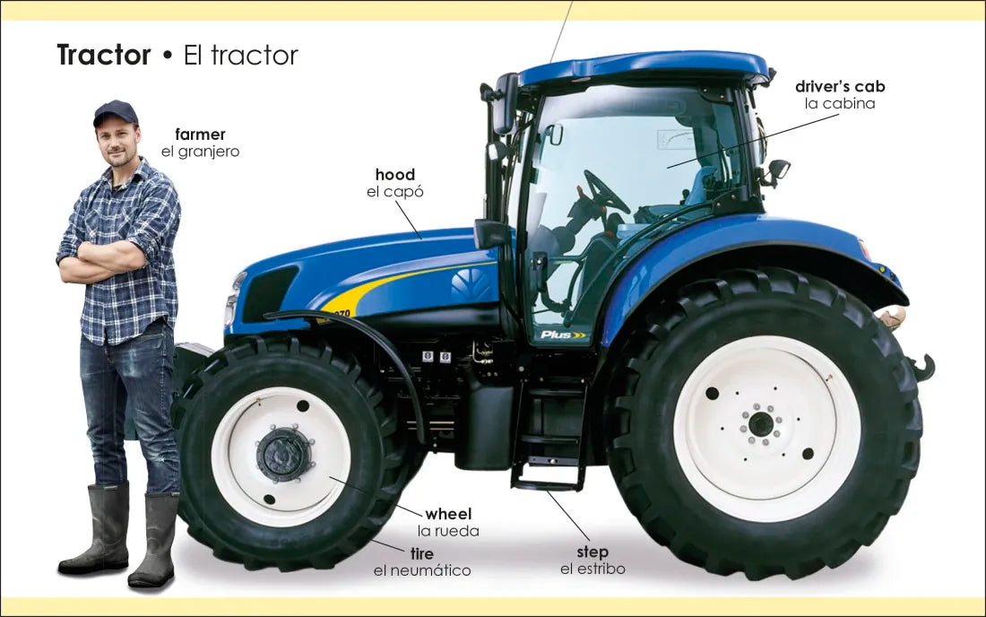 My First Bilingual Farm US - Board book