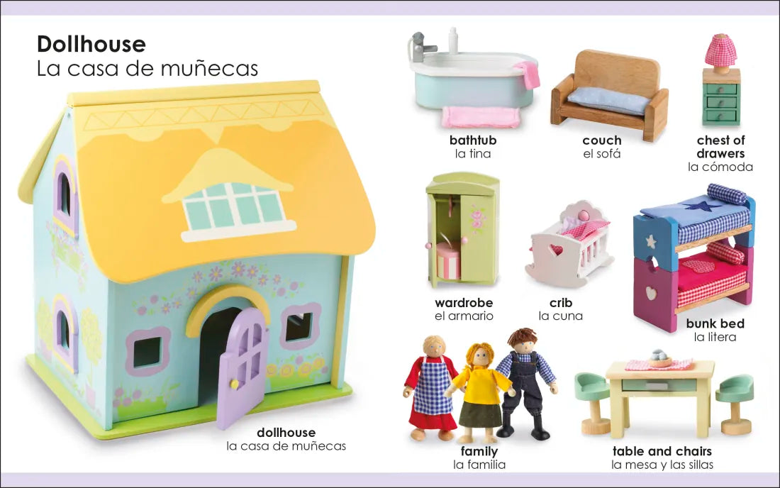 My First Bilingual Playtime US - Board book