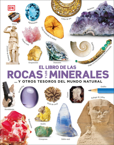 El libro de las rocas y los minerales (The Rock and Gem Book) cover (ISBN 9780744048681)