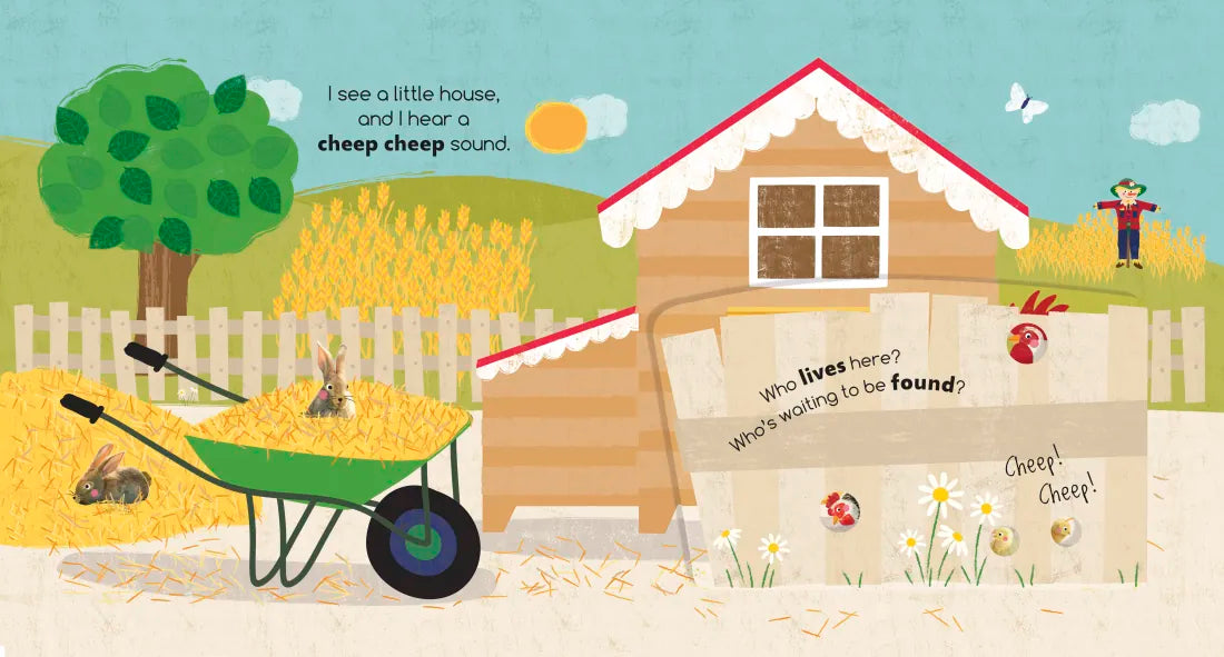 Flip Flap Find! Farm US - Board book