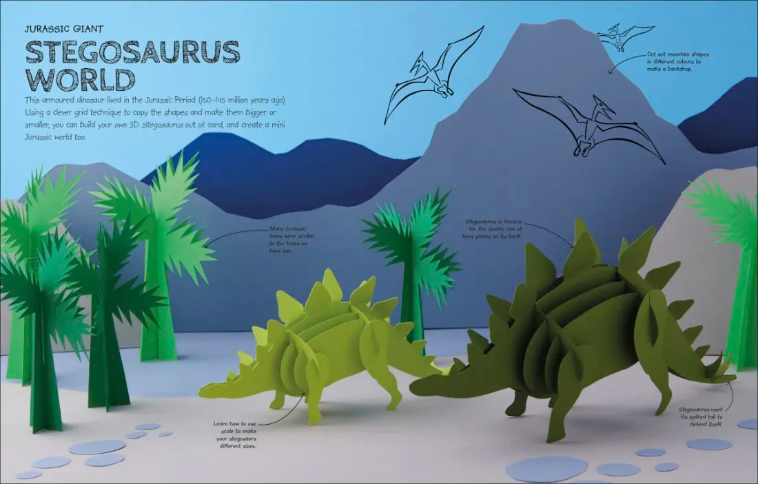Dinosaur and Other Prehistoric Creatures Activity Lab US - Hardback