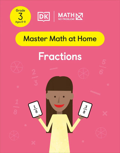 Math - No Problem! Fractions, Grade 3 Ages 8-9-Education-買書書 BuyBookBook
