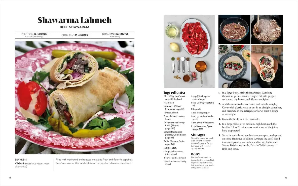 Lebanese Cuisine US - Hardback