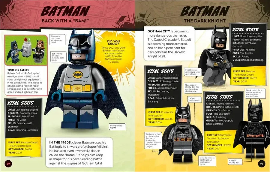 LEGO DC Character Encyclopedia New Edition US - Multiple-component retail product