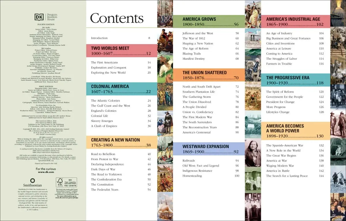 American History US - Hardback