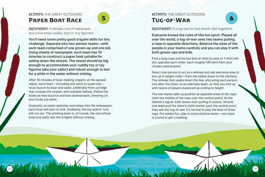 Camping Games and Activities US - Cards