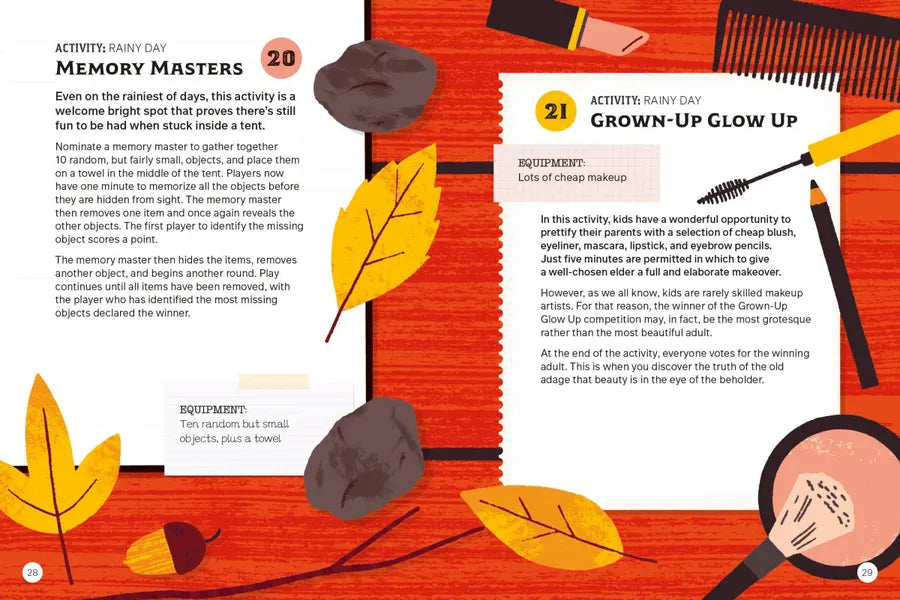 Camping Games and Activities US - Cards