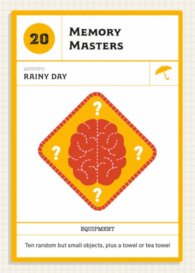 Camping Games and Activities US - Cards