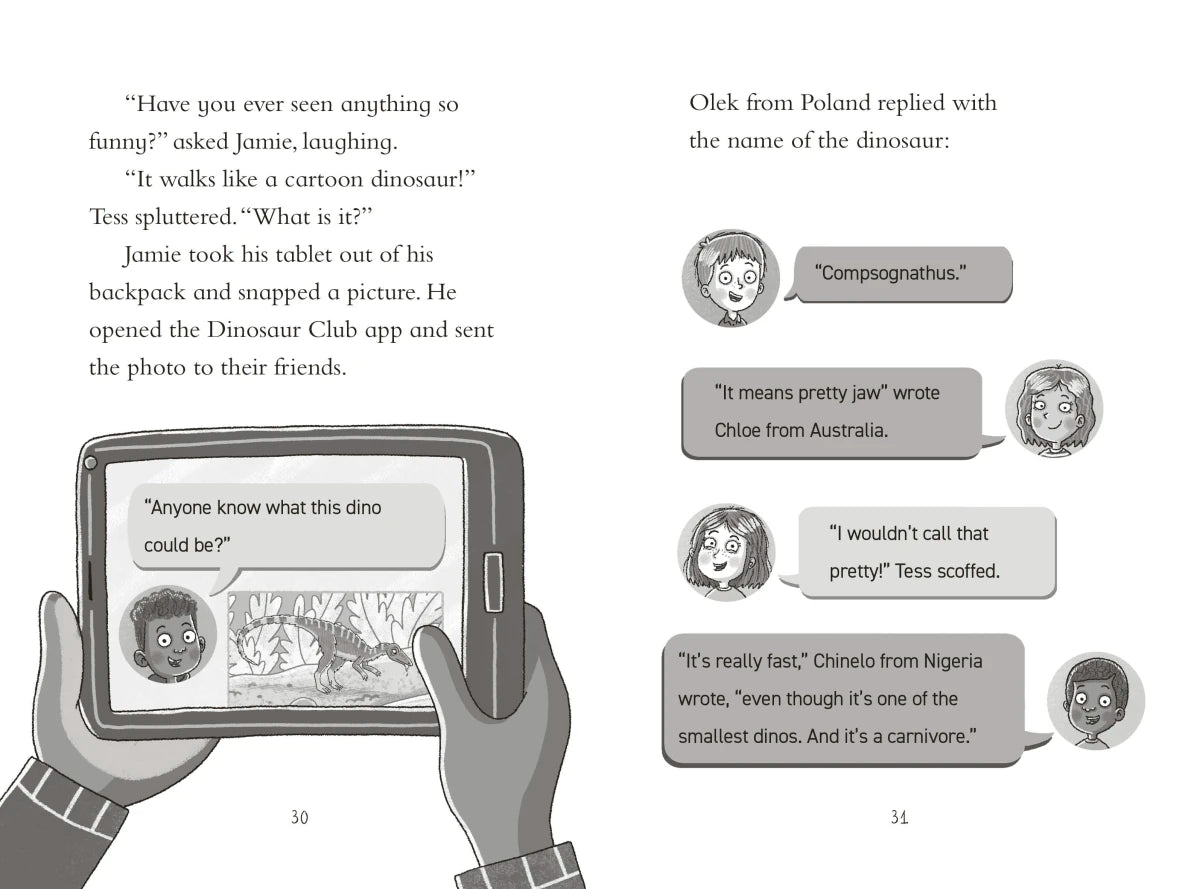 Dinosaur Club: The Compsognathus Chase US - Paperback / softback