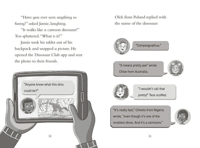 Dinosaur Club: The Compsognathus Chase US - Paperback / softback