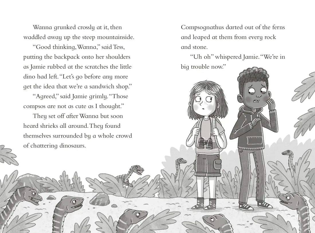 Dinosaur Club: The Compsognathus Chase US - Hardback