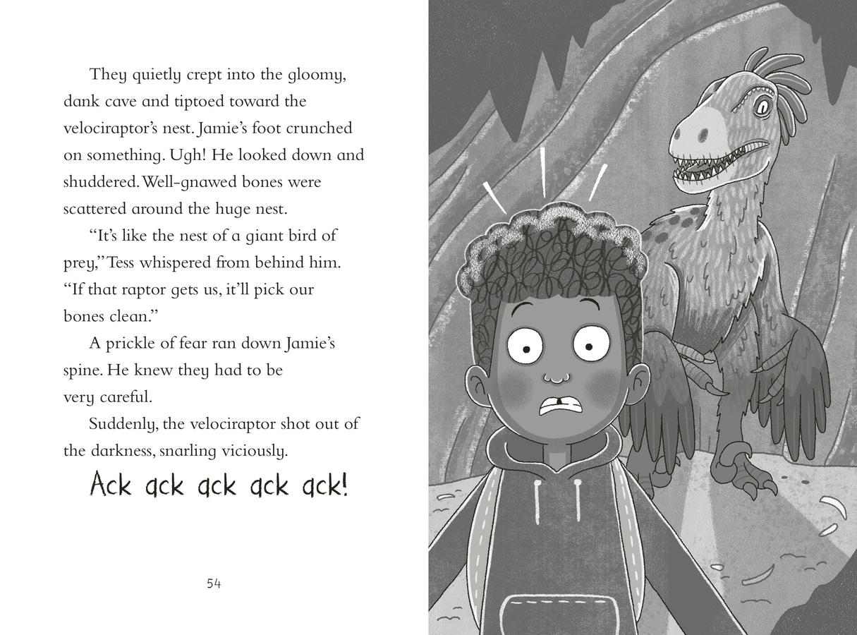 Dinosaur Club: Catching the Velociraptor US - Hardback
