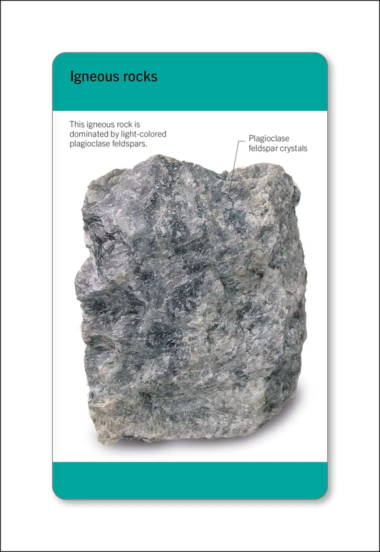 Our World in Pictures Rocks and Minerals Flash Cards US - Cards