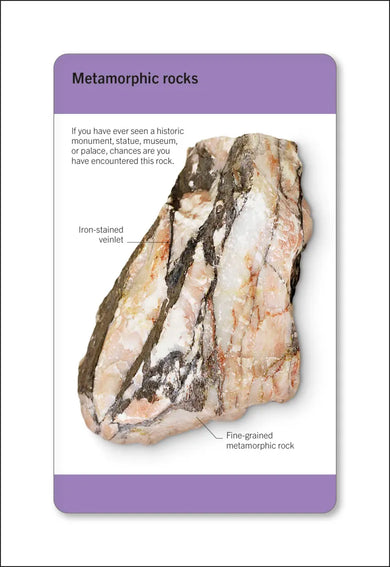 Our World in Pictures Rocks and Minerals Flash Cards US - Cards