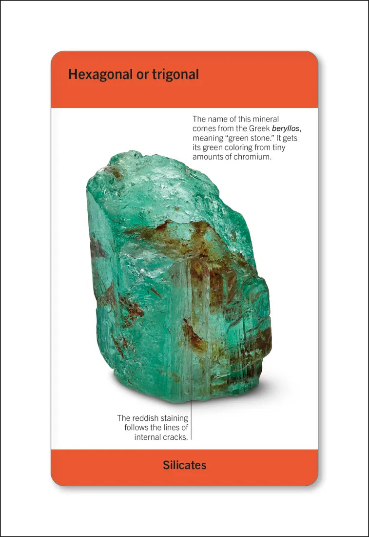 Our World in Pictures Rocks and Minerals Flash Cards US - Cards