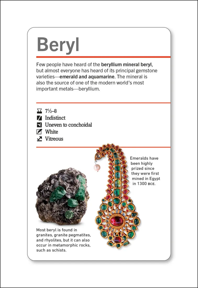 Our World in Pictures Rocks and Minerals Flash Cards US - Cards